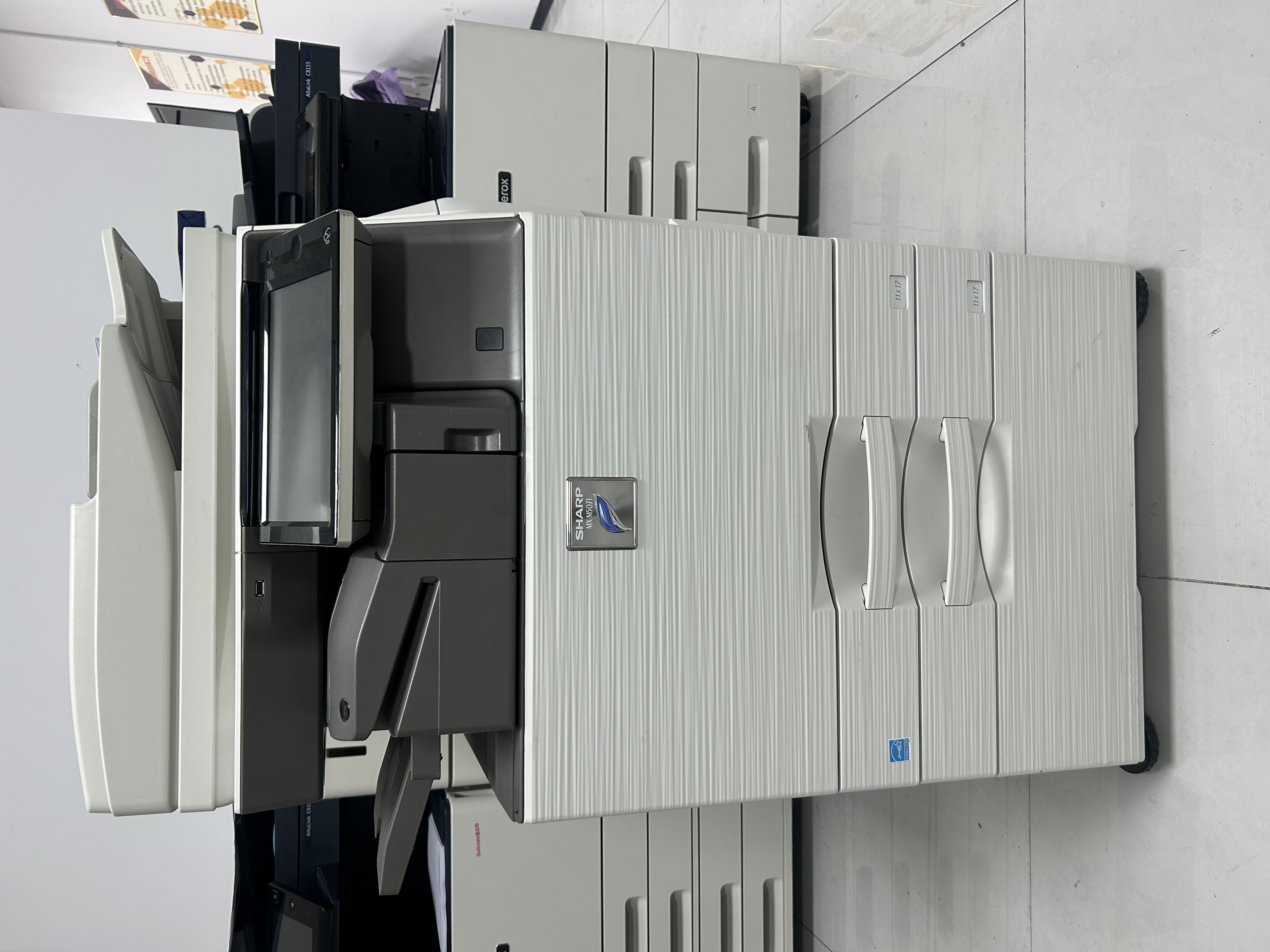 夏普高速黑白机 A3/A4自动双面打印复印扫描 3071