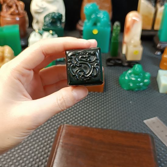 印石寿山石博古纽