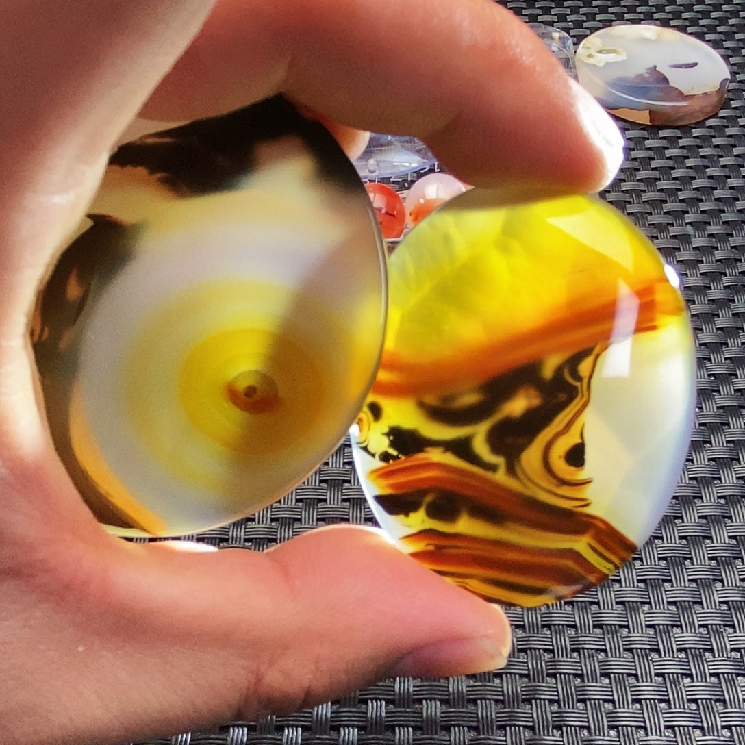 泡***石玛瑙/玉髓未镶嵌吊坠(不含链)