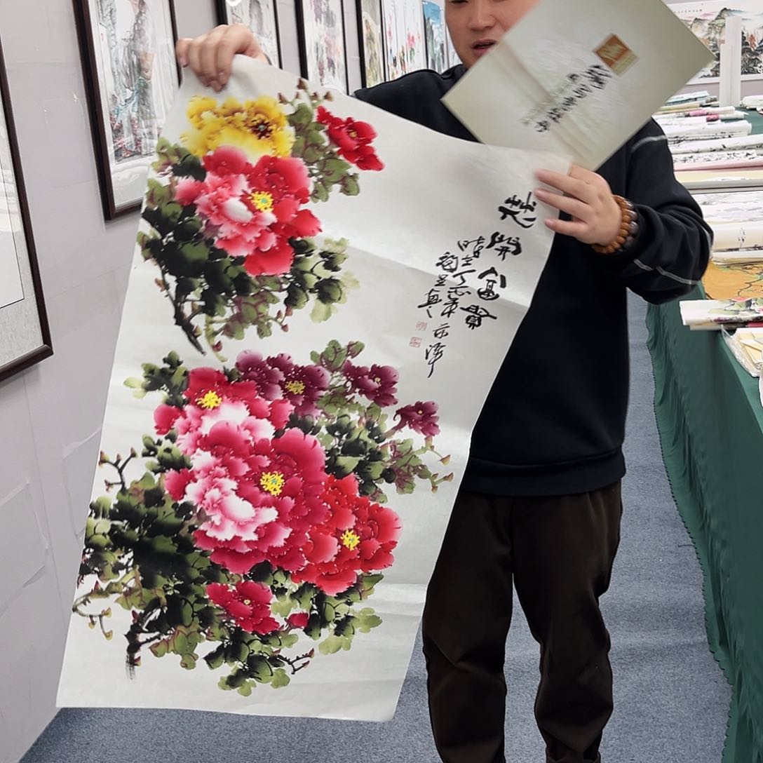 国画宣纸国画作品纯手绘