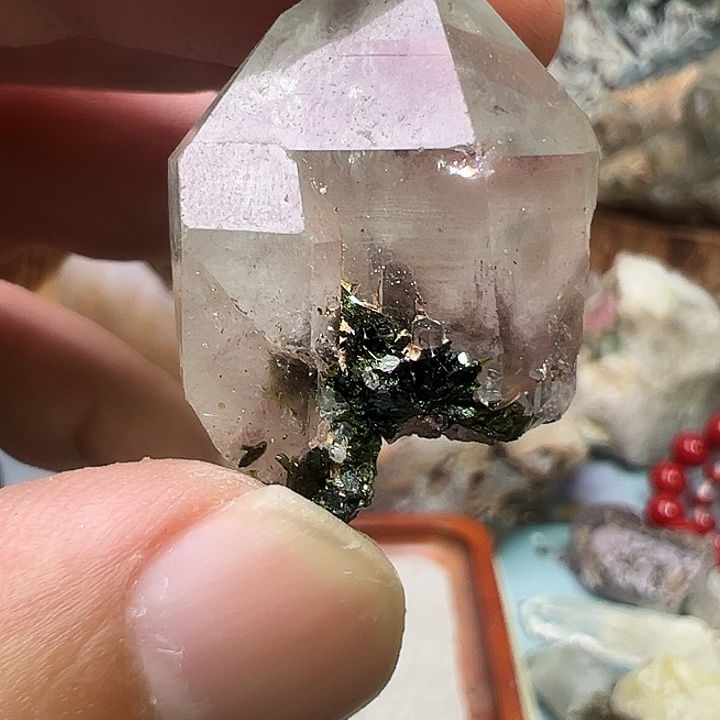 加***铃水晶未镶嵌珠宝半成品