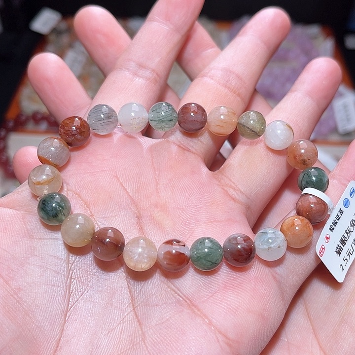 水晶手链未镶嵌276号主图手串  9+