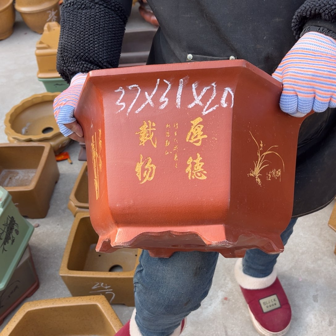 紫砂花盆盆景艺术