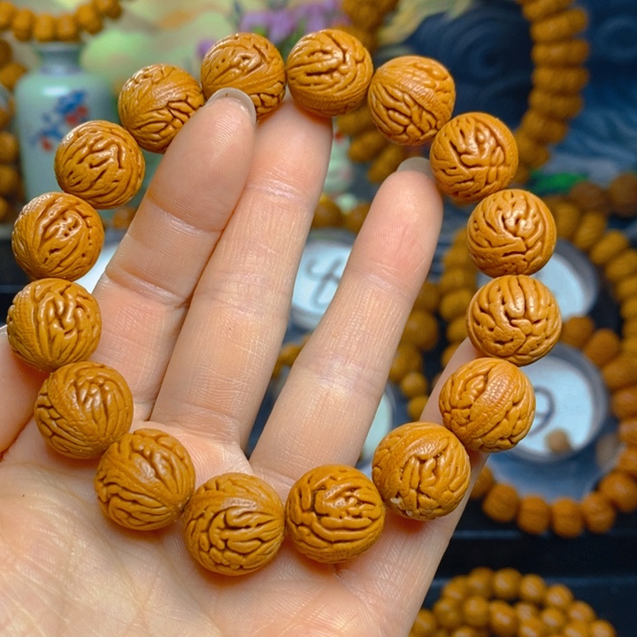 桃核手串1555555555555