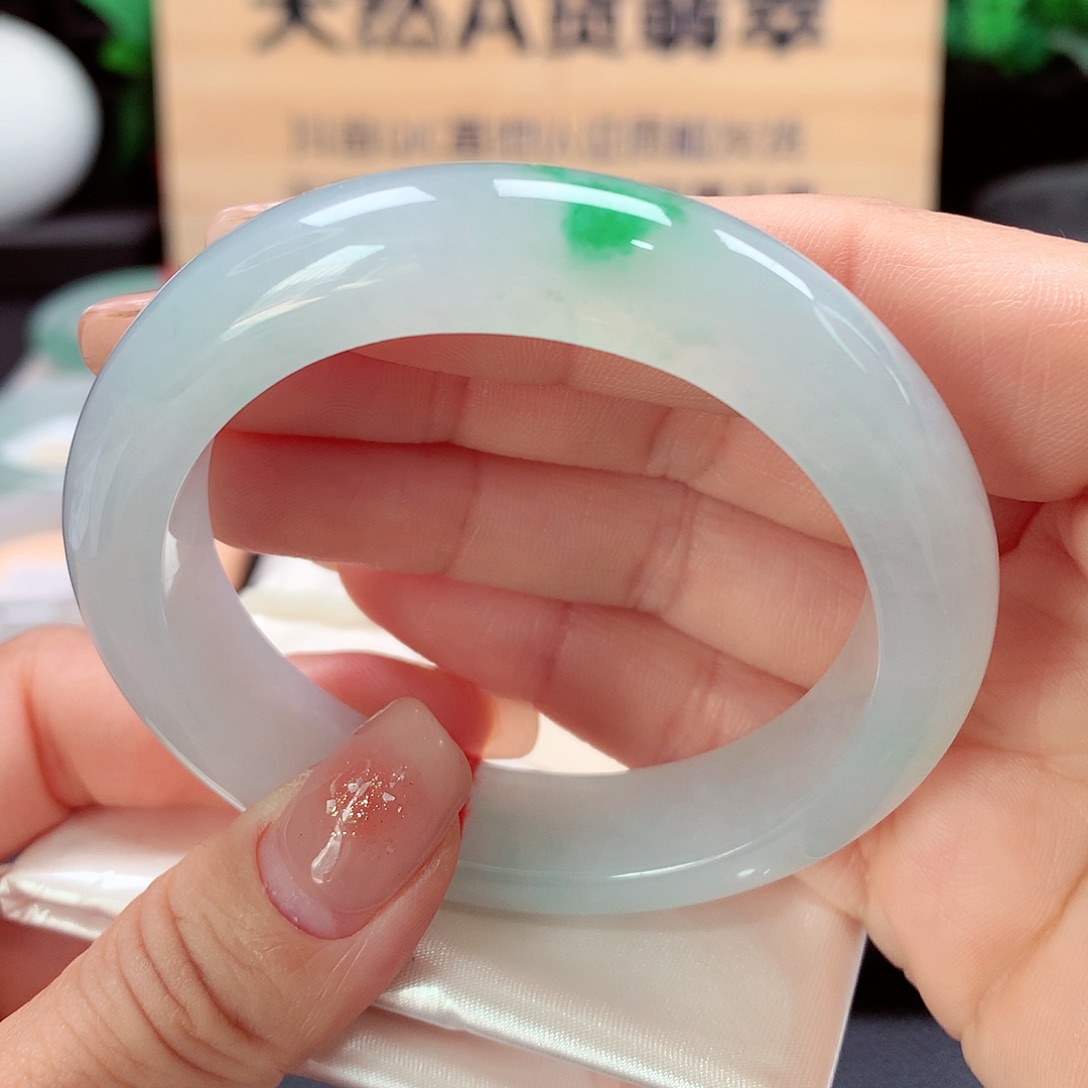 未镶嵌手镯翡翠天然a货翡翠