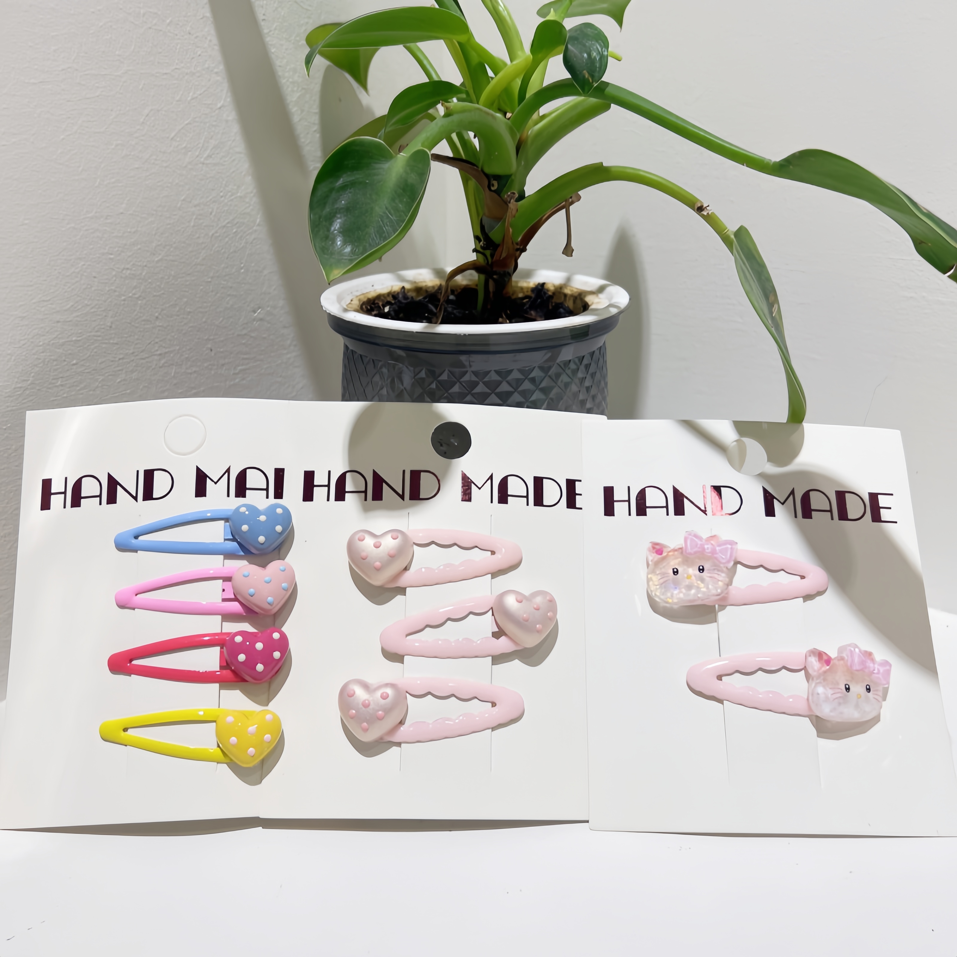 韩版彩色马卡龙基础BB夹拼色可爱糖果简约刘海夹儿童发饰儿童发卡