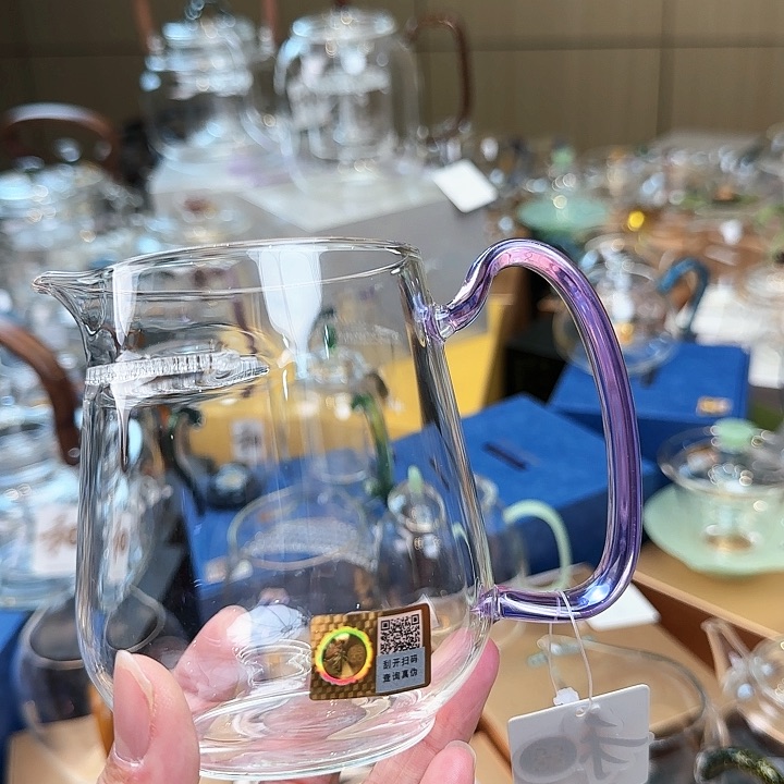 禾器浅紫色丰然煮茶器