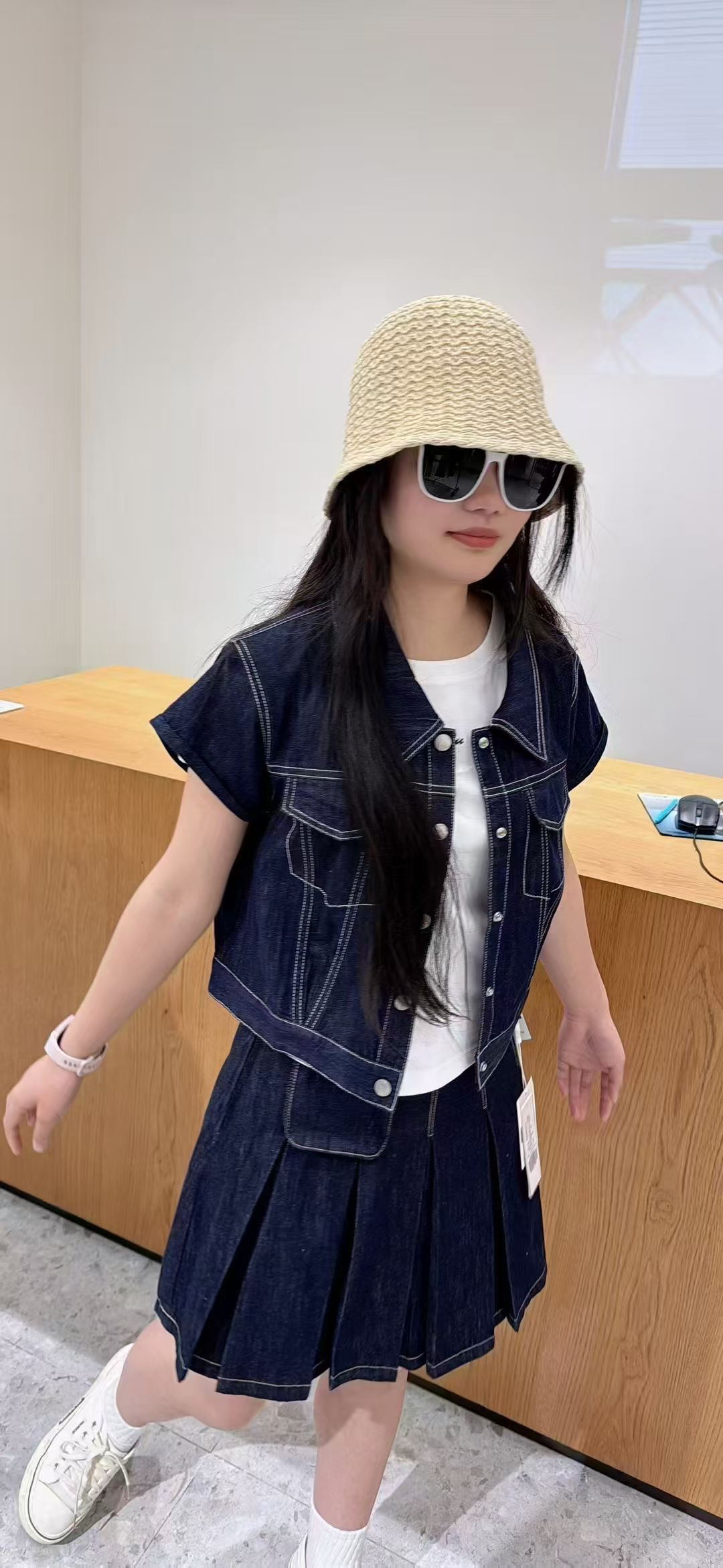 c.crlu可路莎牛仔外套