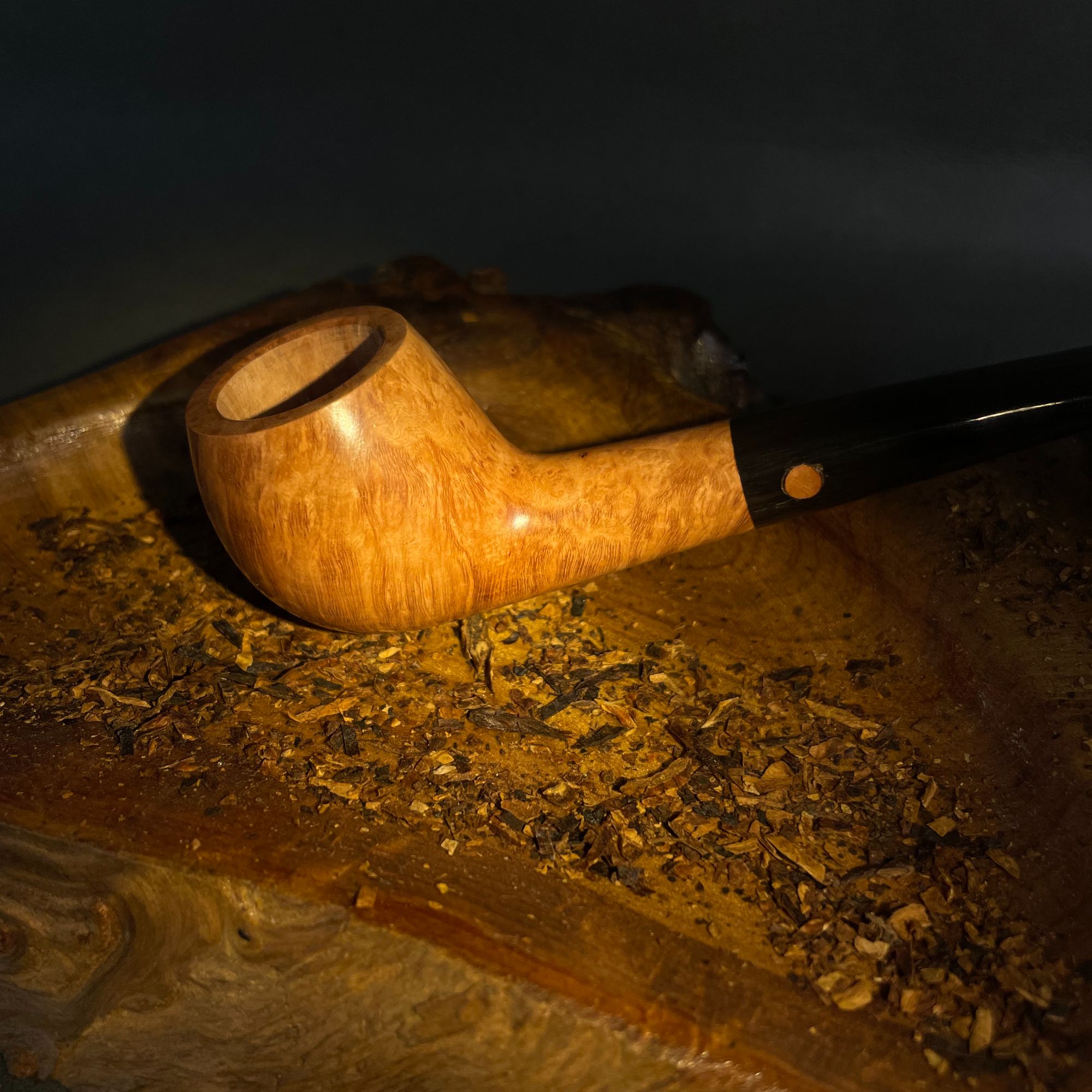 全新莫雷蒂哲学斗师自然手工3D级小号石楠木烟斗