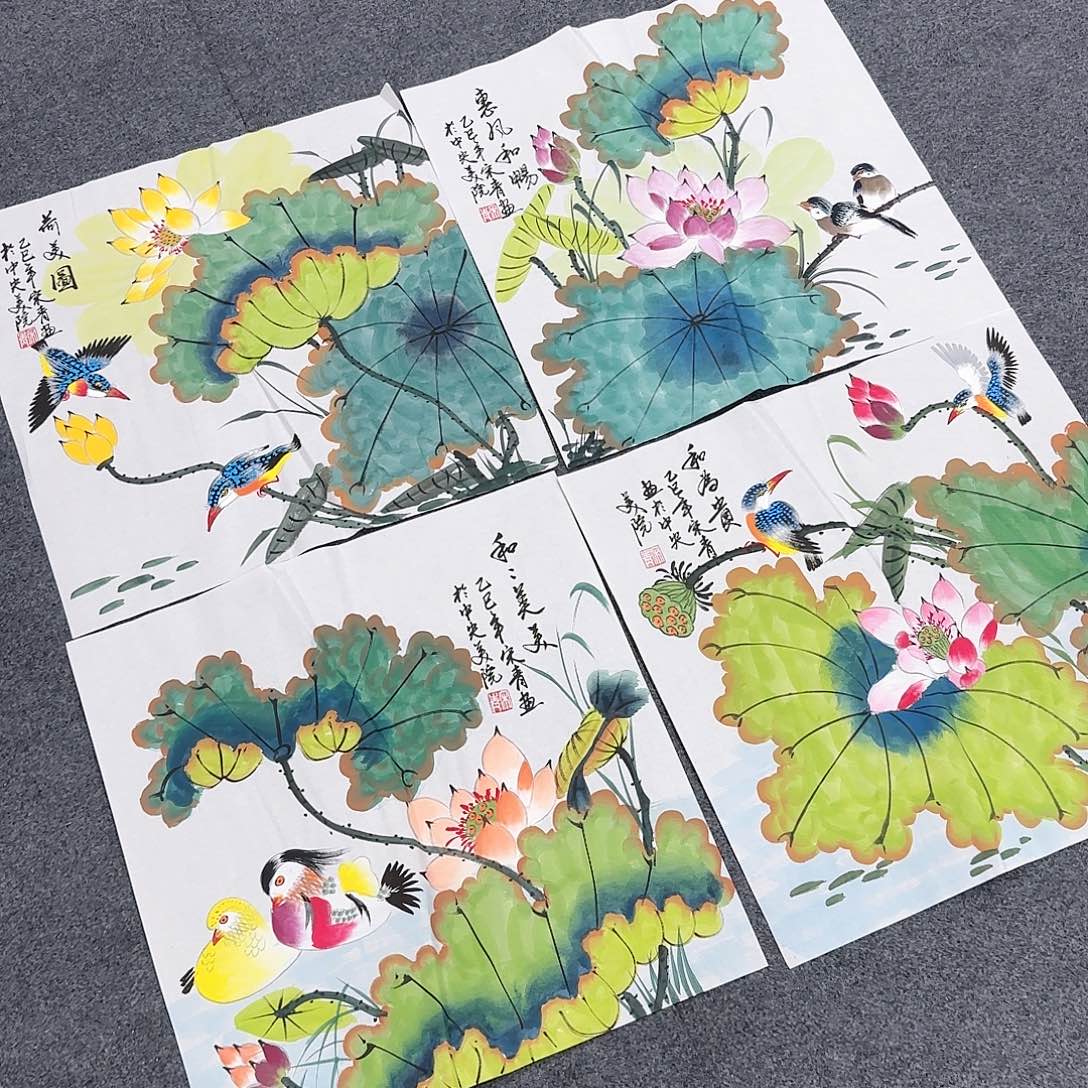 国画非常精美的一幅作品