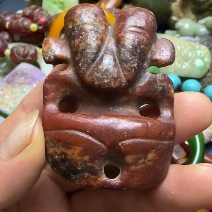 紫金钵盂菩提吊坠