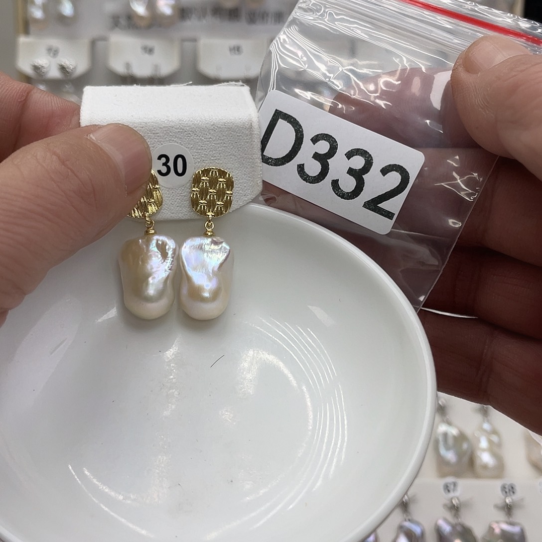 淡水珍珠颈饰银S925镶嵌咕*