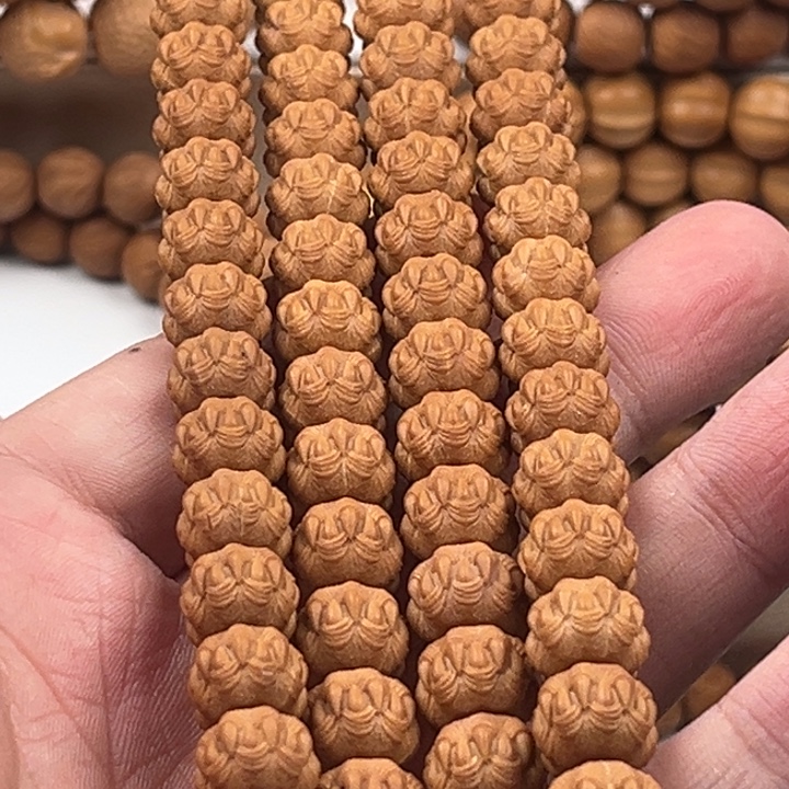 猴头核桃吊坠微瑕吞噬