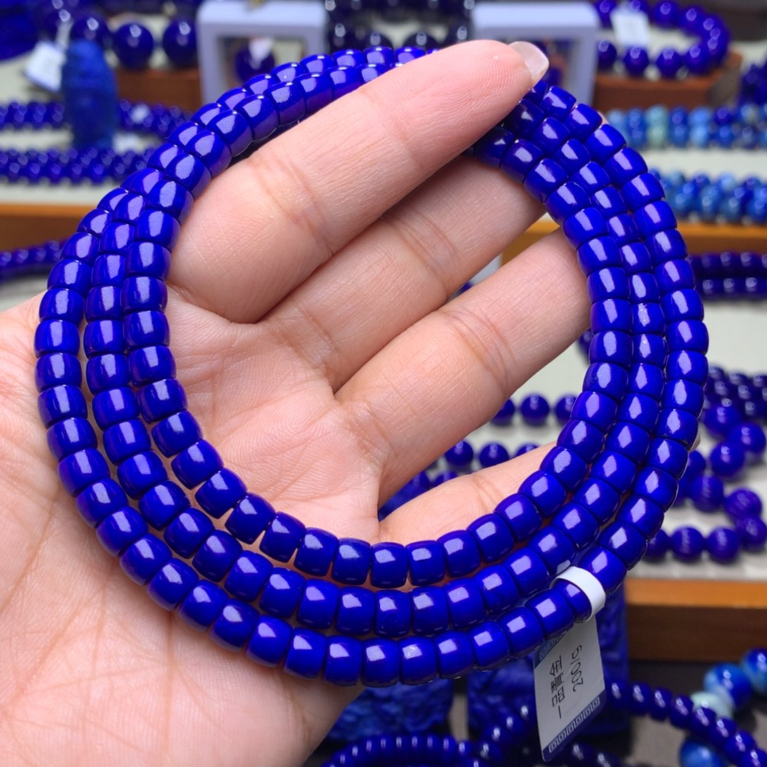 青金石手链未镶嵌6m