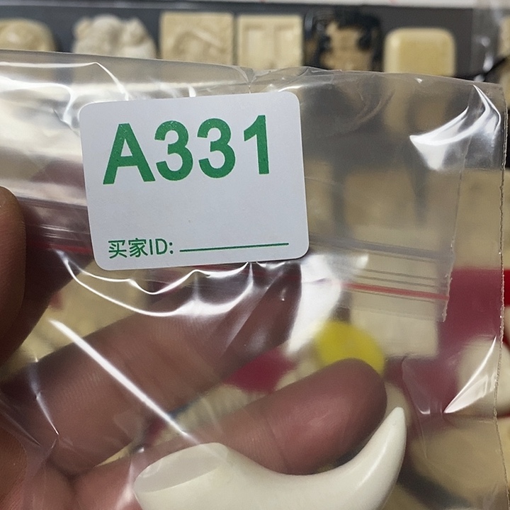 十**✨天然猛犸牙雕刻品
