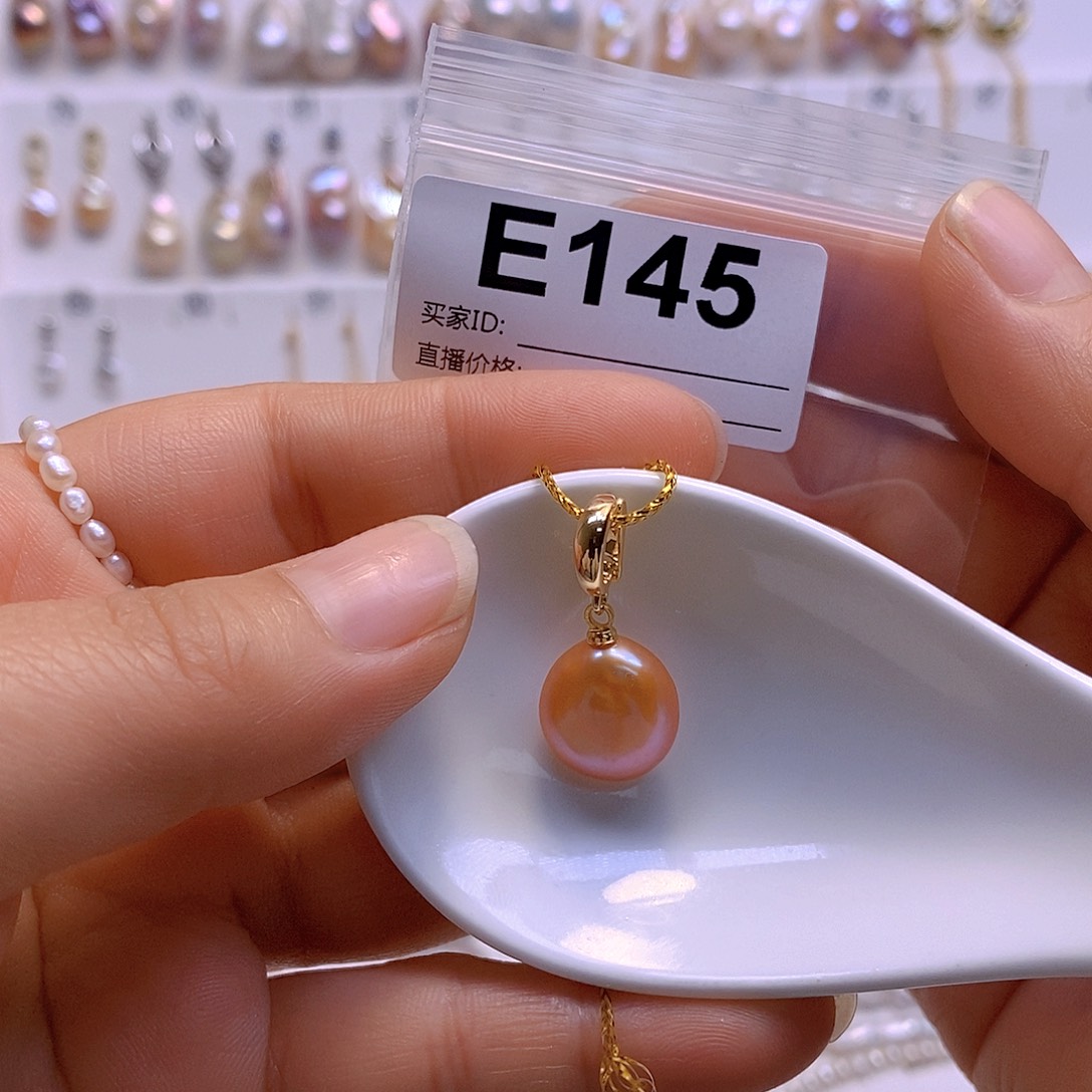 淡水珍珠颈饰银S925镶嵌