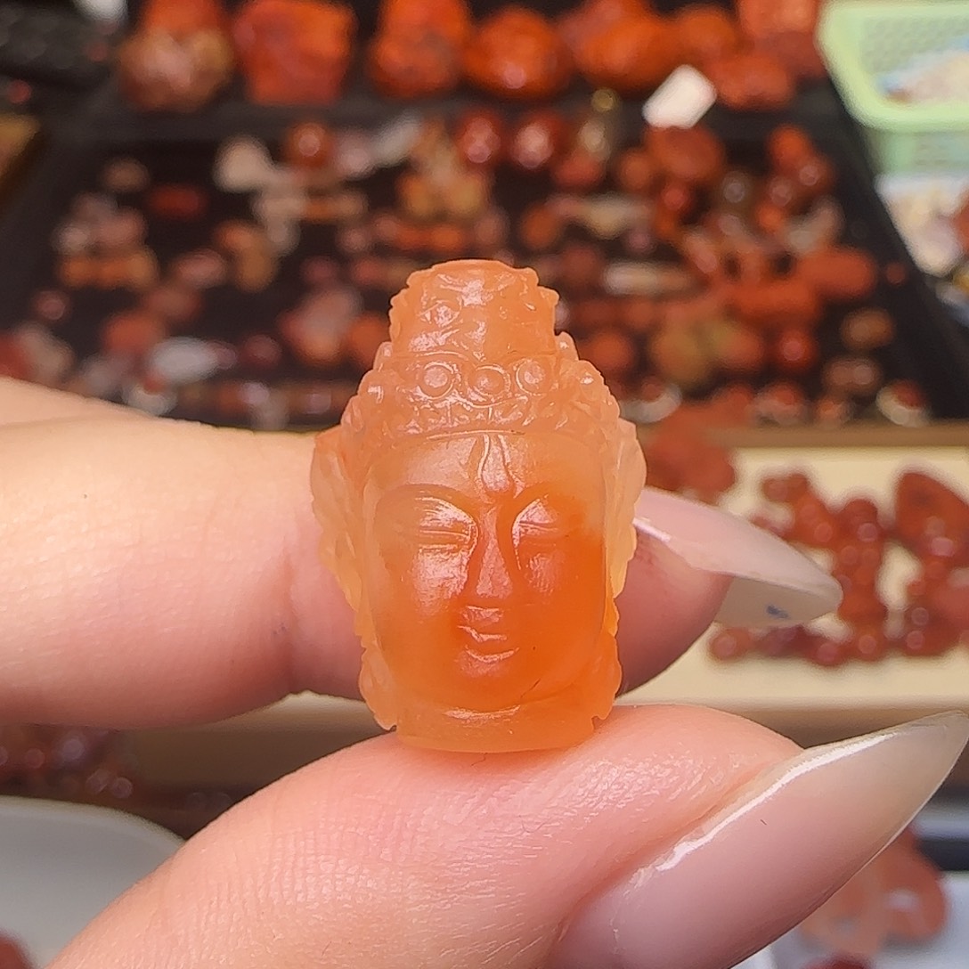 吊坠(不含链)未镶嵌南红玛瑙