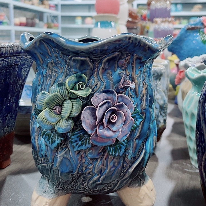 多肉陶瓷花盆满10元包邮