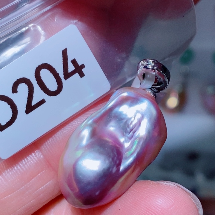 淡水珍珠其他银S925镶嵌@**姐