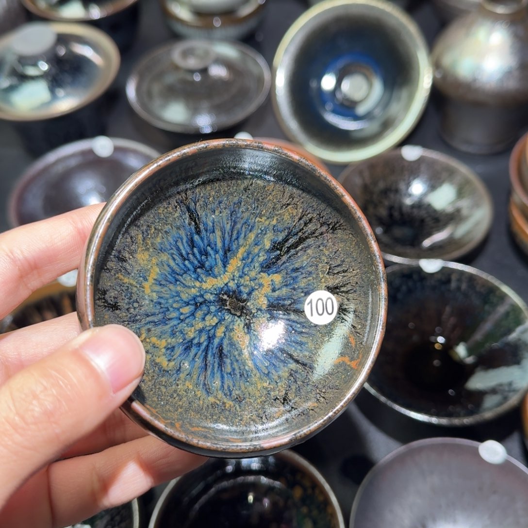 红***茶盏精品柴烧自烧自卖100