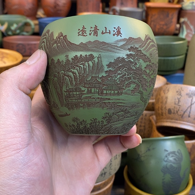 【闪购商品】紫砂公道杯宜兴全手工紫砂杯