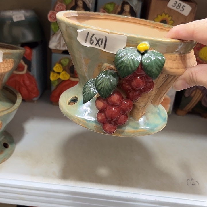 粗陶材质多肉花盆