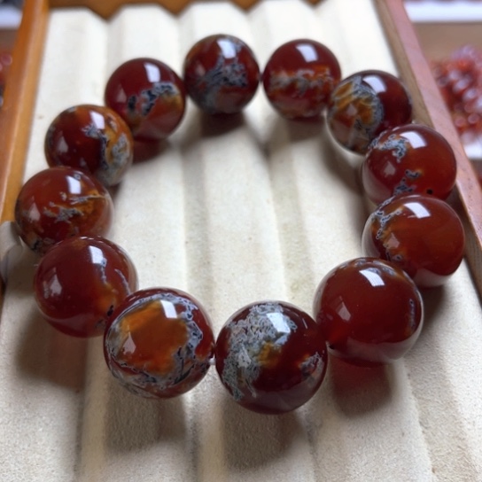 玛瑙/玉髓手链未镶嵌