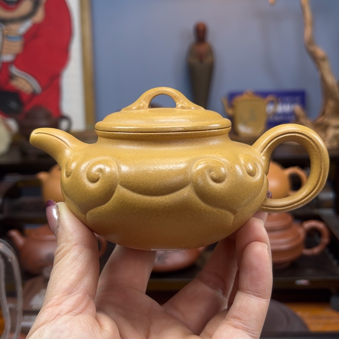紫砂茶具半手工制作