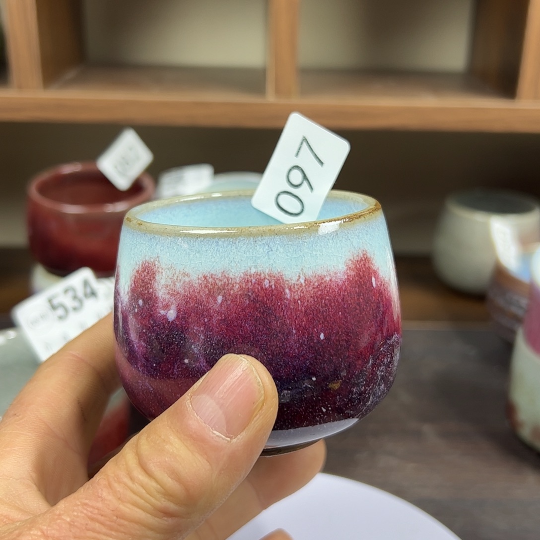 杯子钧瓷#钧瓷#原矿釉#高温#茶器#非遗传承