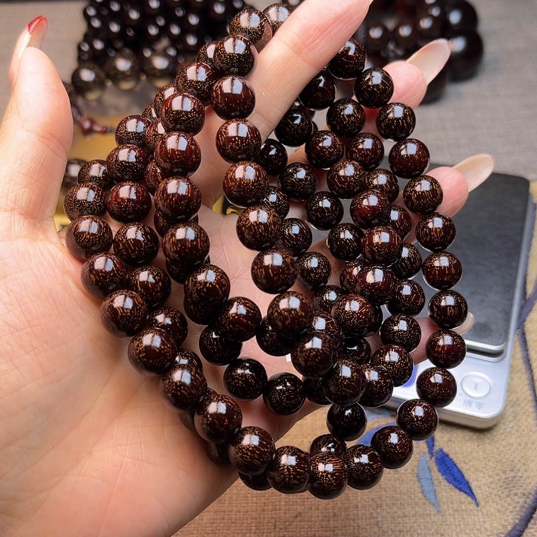 檀香紫檀（小叶紫檀）1.0 108爆满星