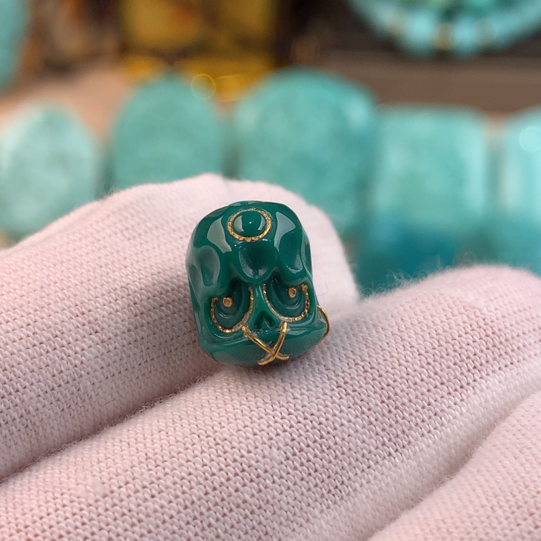 绿松石未镶嵌阿呆