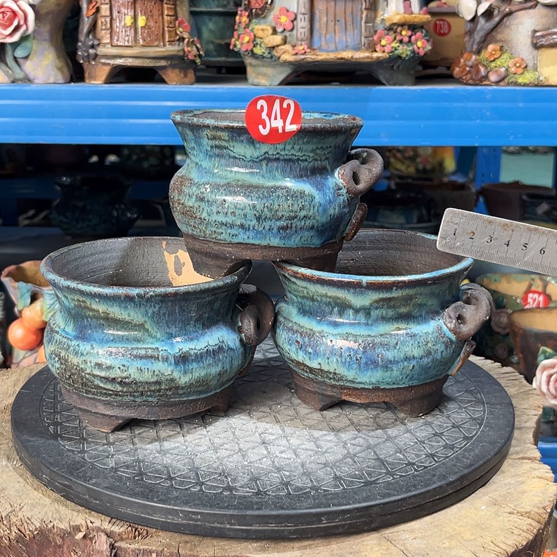 福利342号陶然花器手工花盆