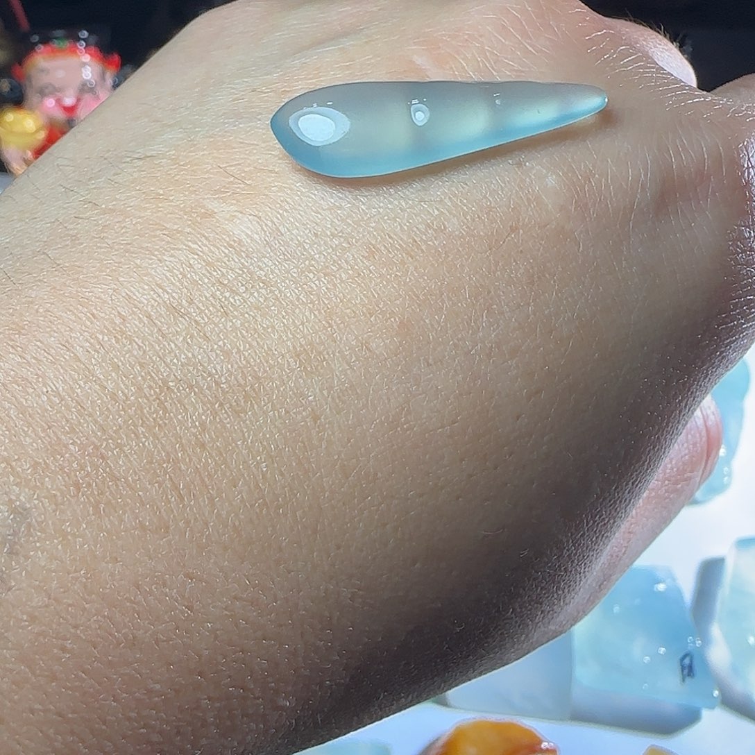 晚***安翡翠未镶嵌挂件天然缅甸