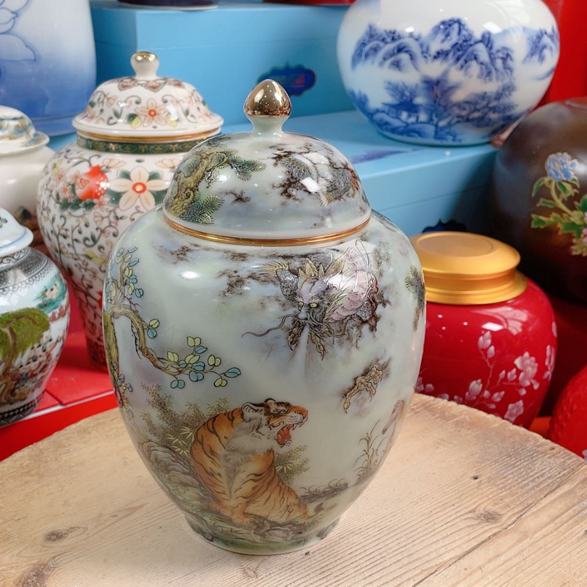 【闪购商品】罐陶瓷茶叶罐密封罐