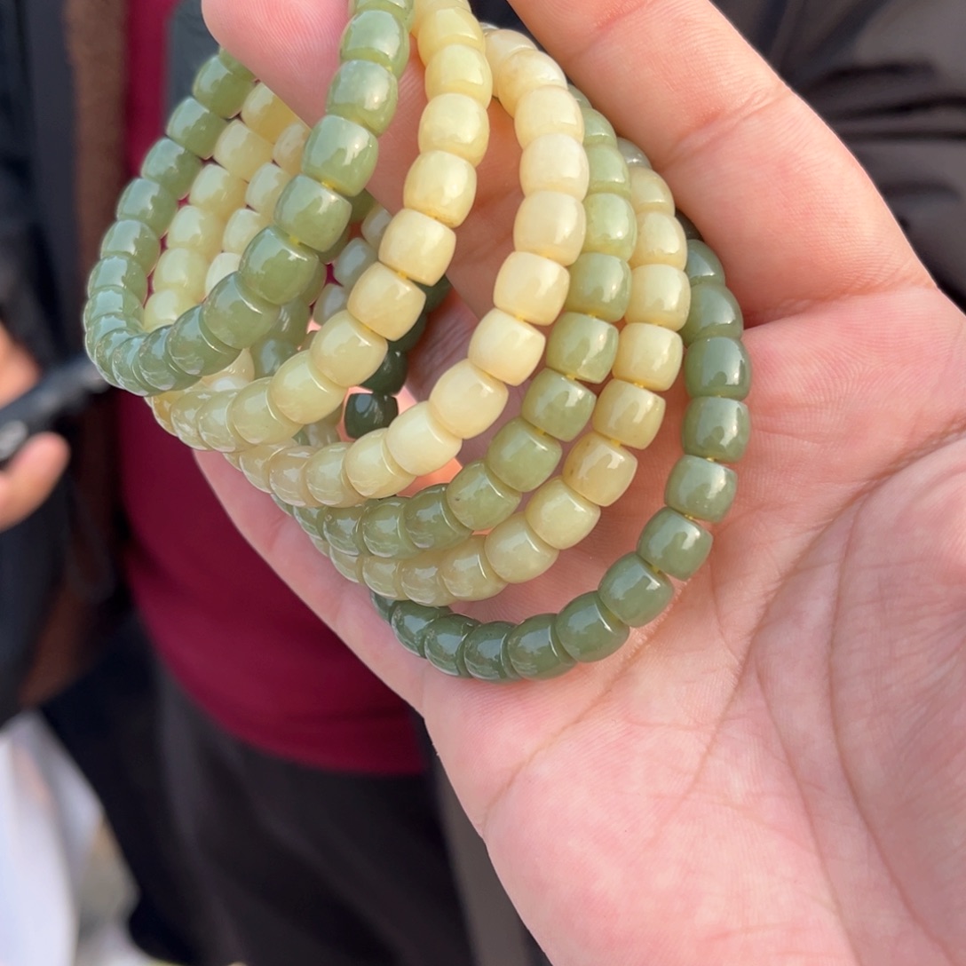 和田玉颈饰未镶嵌和田玉手串多样性发货（拍一发一）