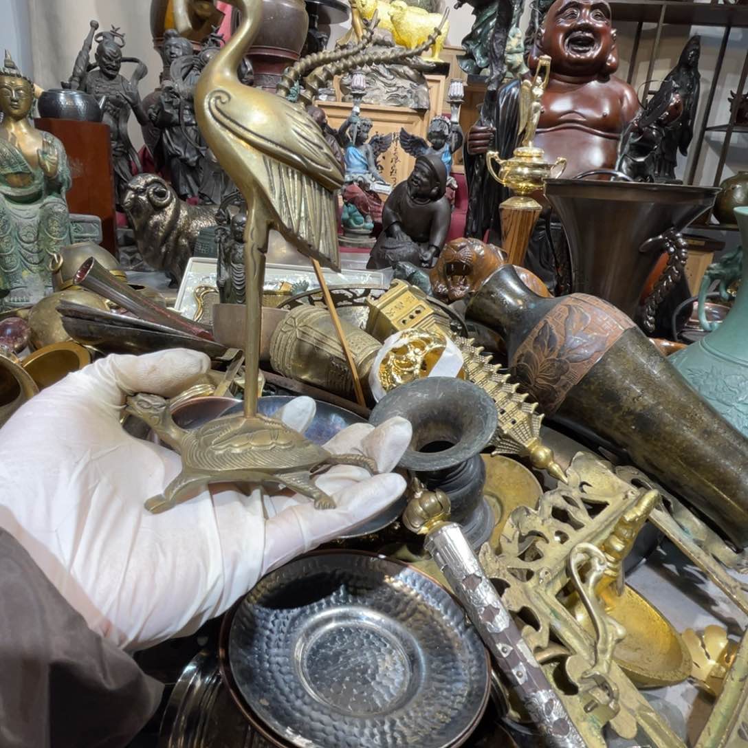 大阪回流铜器摆件20