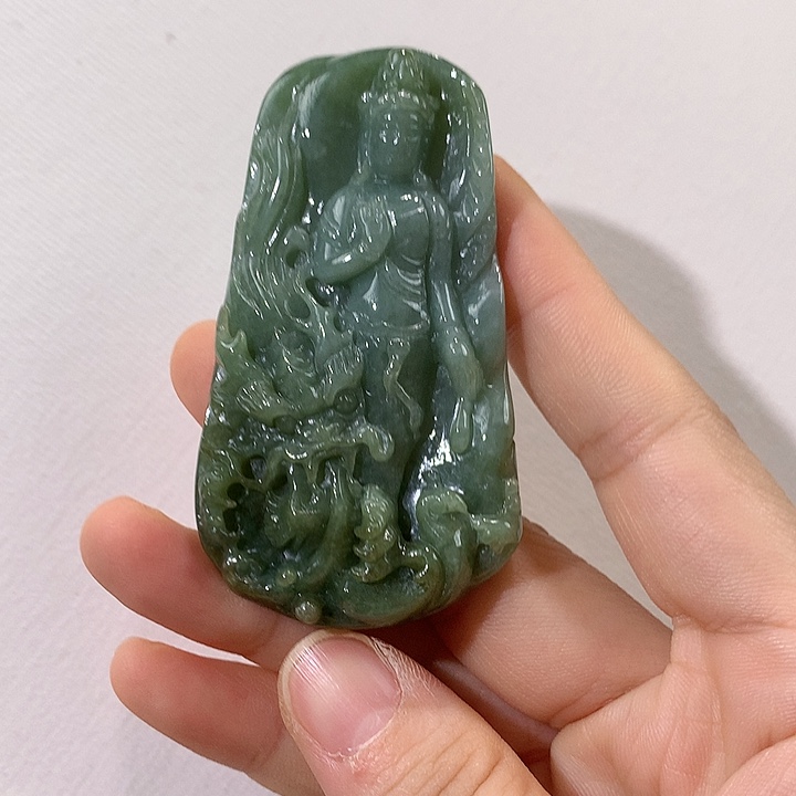 翡翠未镶嵌颈饰翡翠吊坠