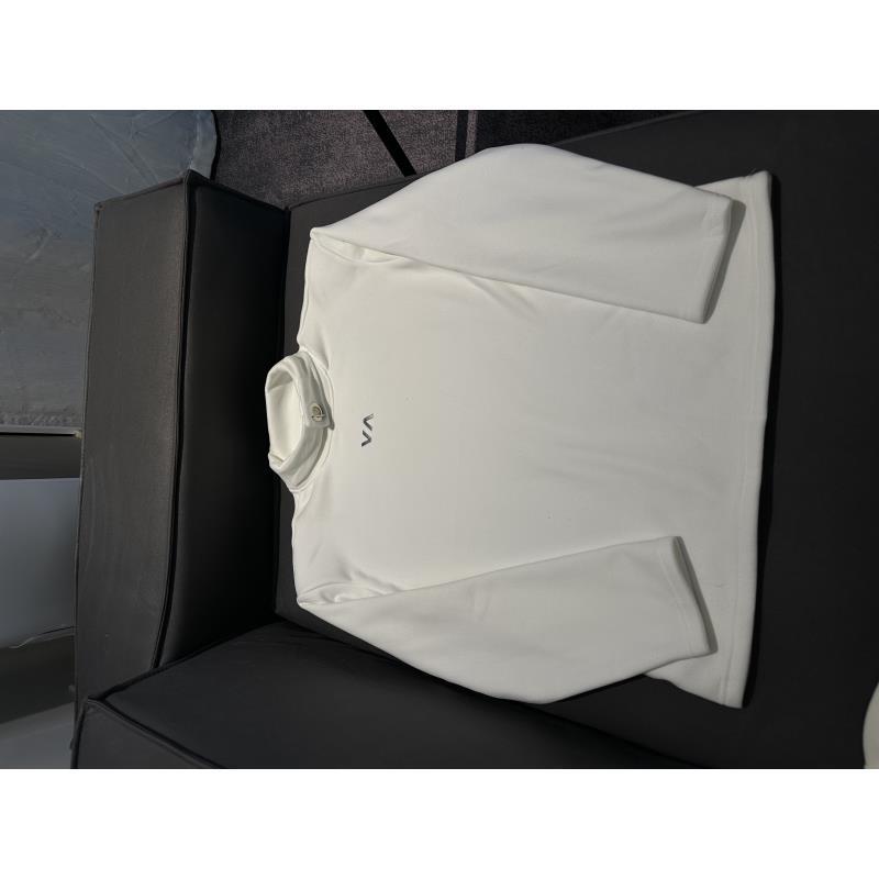 Z315【栗丽子专属】半高领垫肩卫衣高级感长袖T恤cleanfit内搭打底