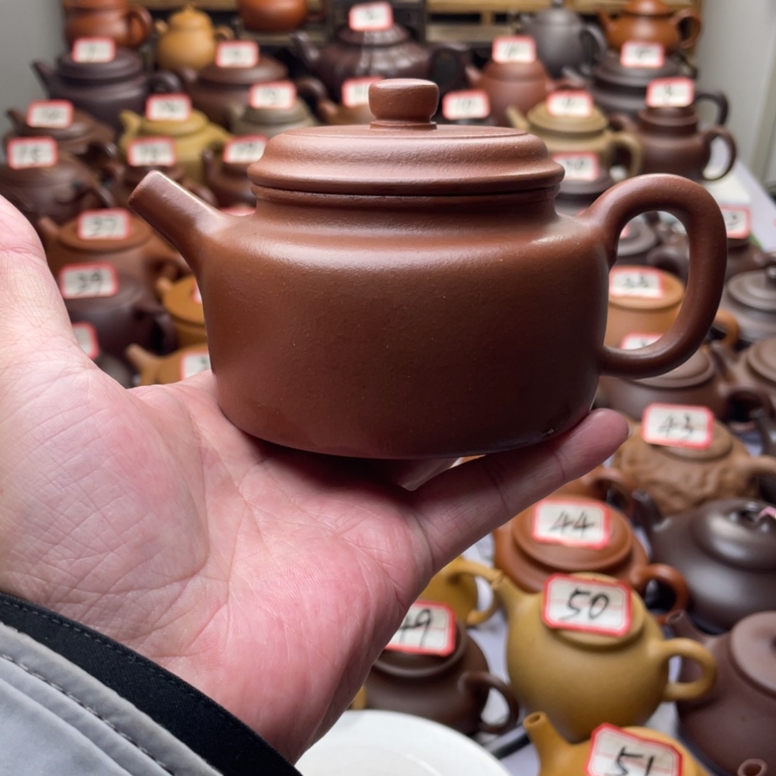 ꪣ***帅紫砂茶壶宜兴紫砂半手工