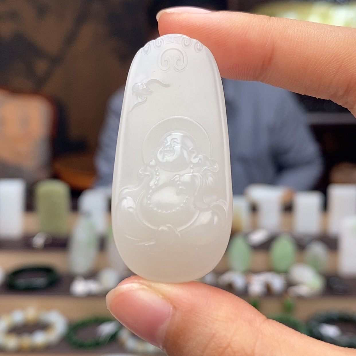 【闪购商品】和田玉吊坠未镶嵌