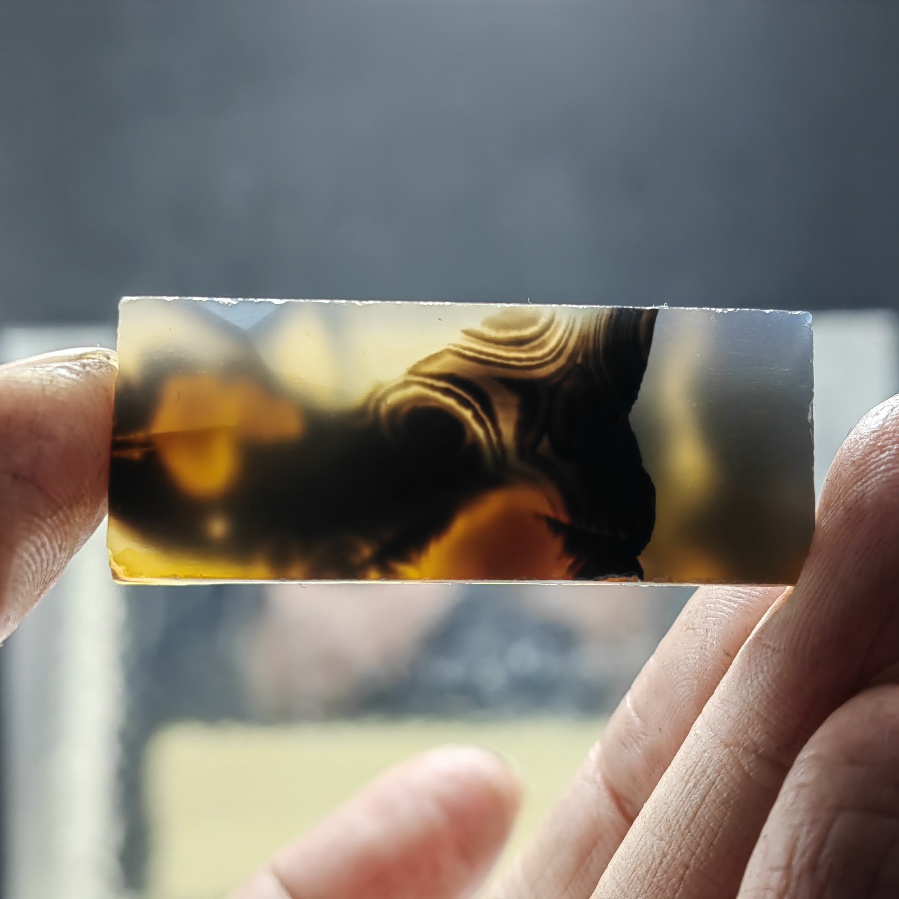 巴西海洋玉髓玛瑙草花象形纯天然吊坠风景男女水滴挂件山水意境画