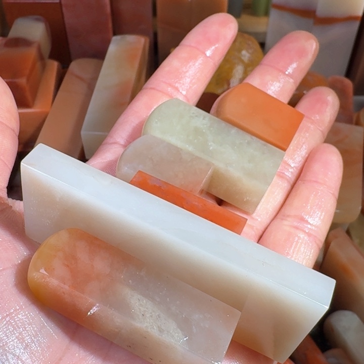 青田石印石卡*外地的