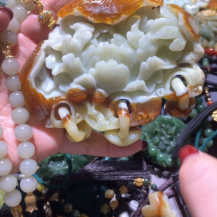 岫玉毛衣链未镶嵌