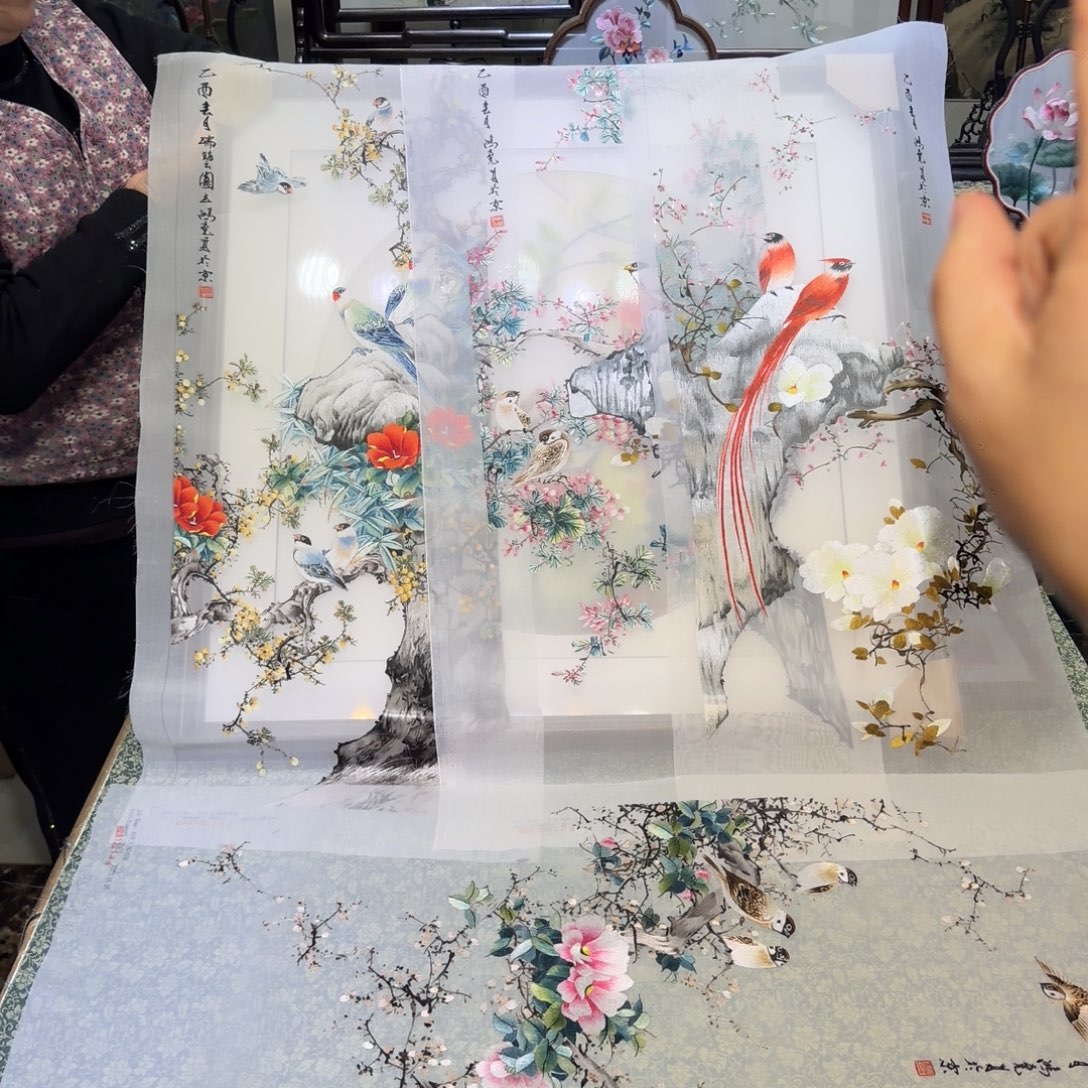 刺绣手工苏绣工艺精品