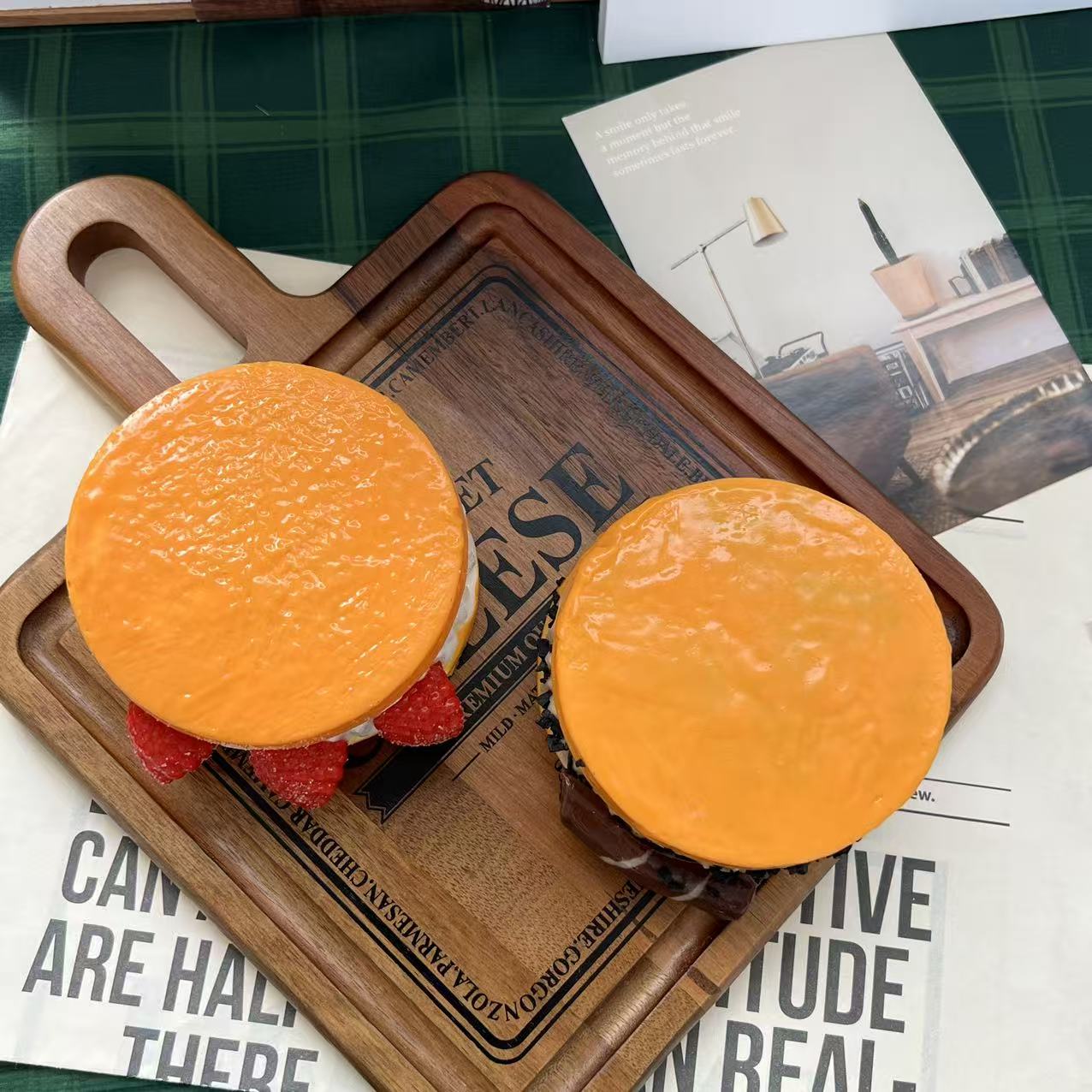 糯米泥【唱片蛋糕系列】喜仔yummy食品级硅胶捏捏礼物玩具