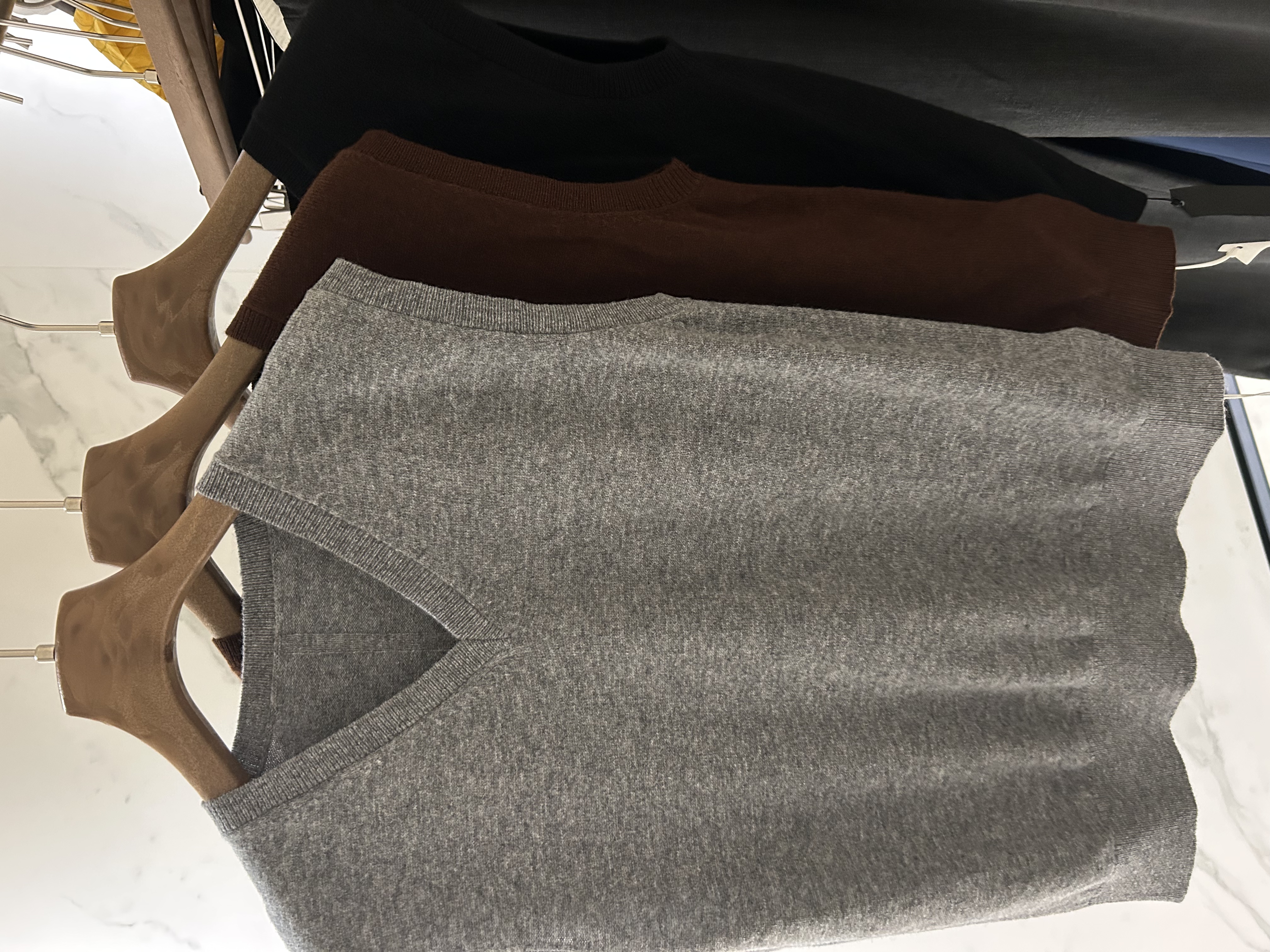 [Daydreamer.911]秋冬针织三色V领背心1773