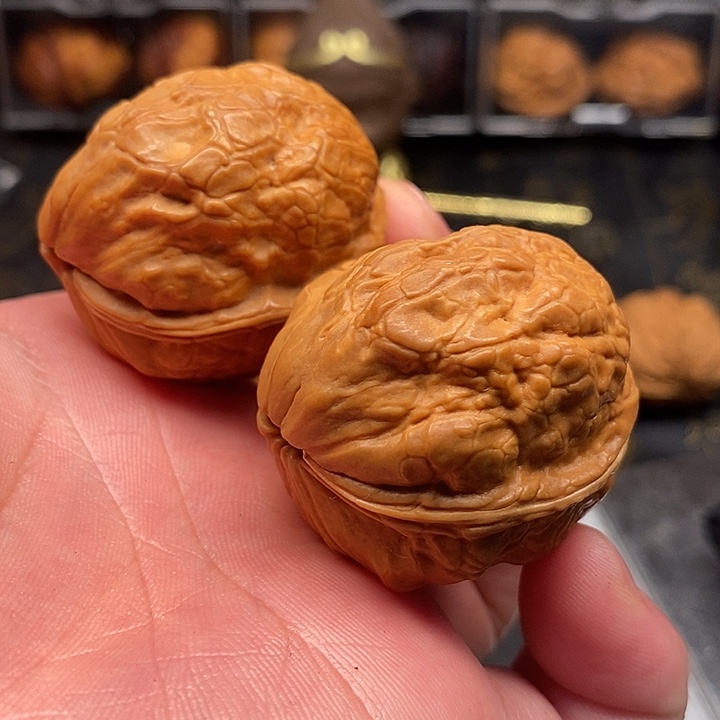 吊坠文玩核桃玉甲金蝉40