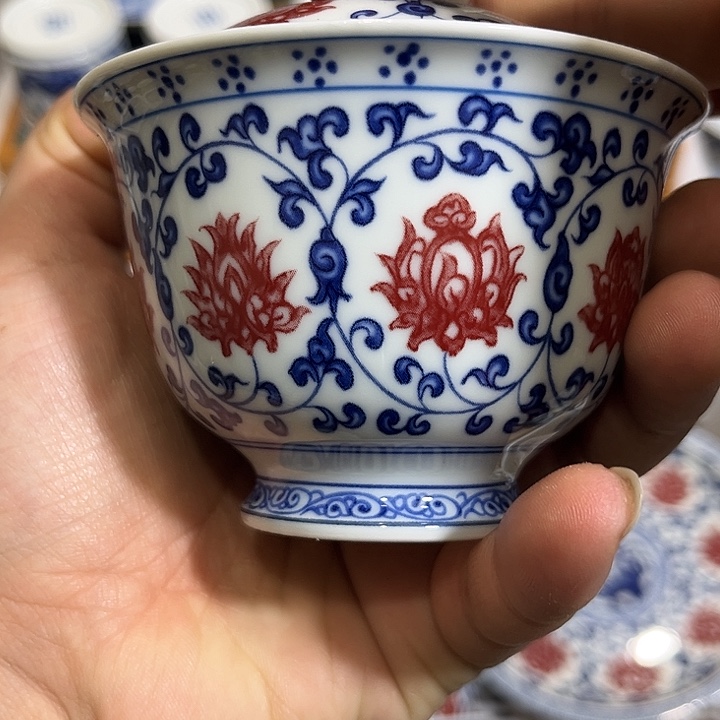 陶摆件景德镇陶瓷主人杯12233