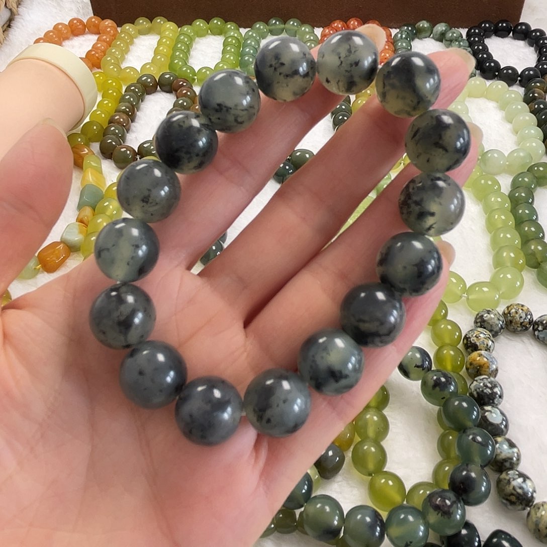 蛇纹石玉未镶嵌手串