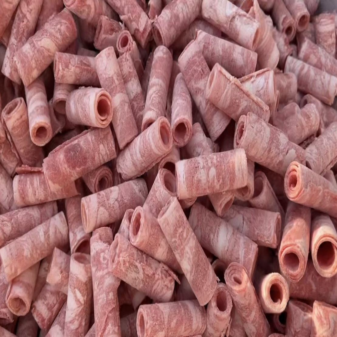 羔羊肉片肥瘦均匀下锅即熟鲜嫩不柴